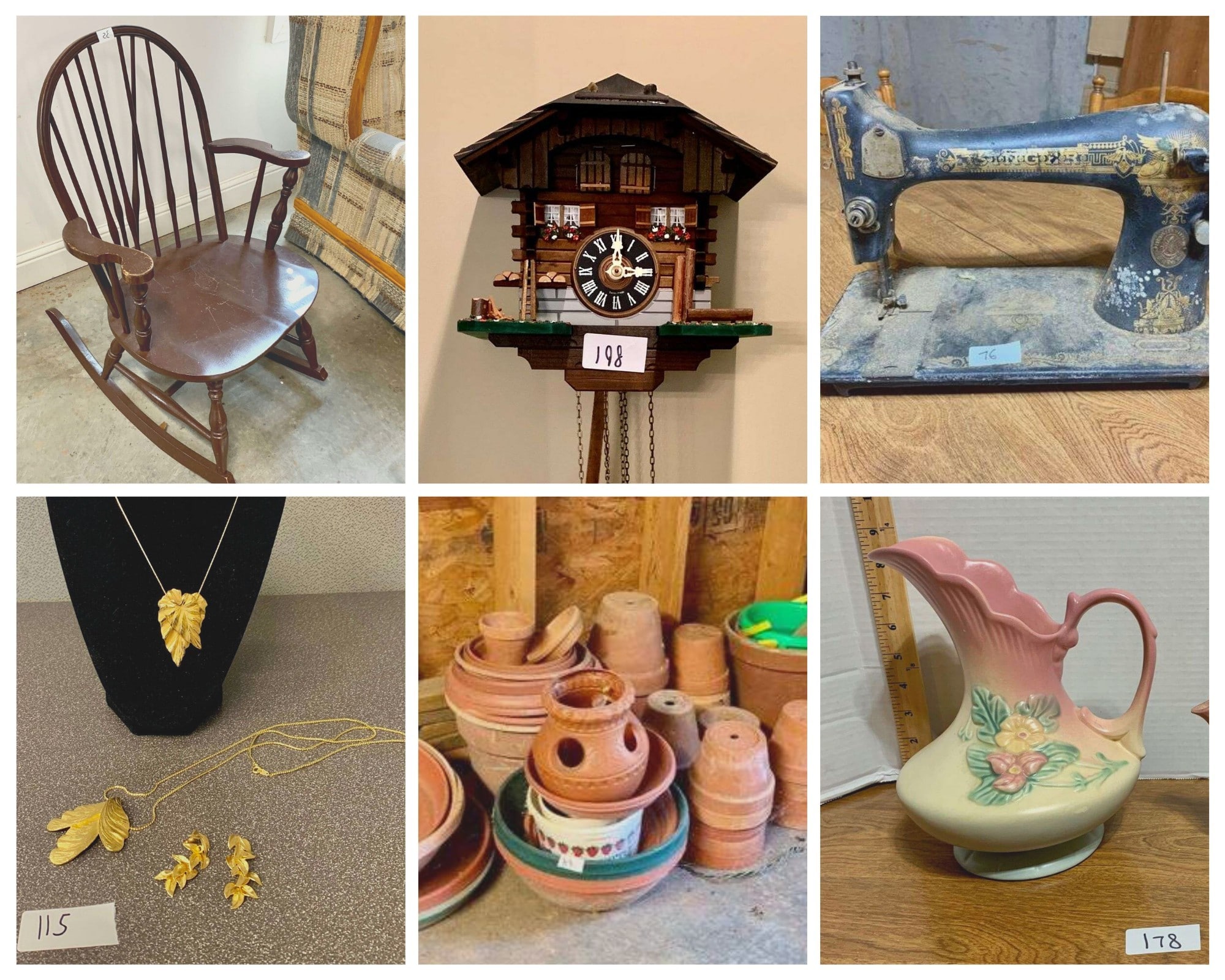 Antique Furnitures and Decorations in Good Condition